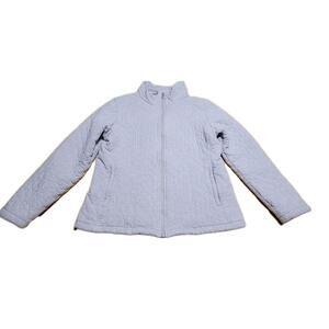 THE NORTH FACE Women's Danella Jacket Insulated Knit Heather Grey XL